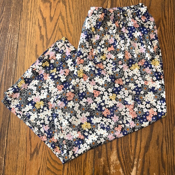 Cuddl Duds Floral Pajama Top - Multicolor - Picture 2 of 4